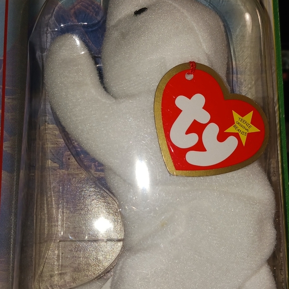 Chilly the polar bear Ty beanie baby - Picture 2 of 2